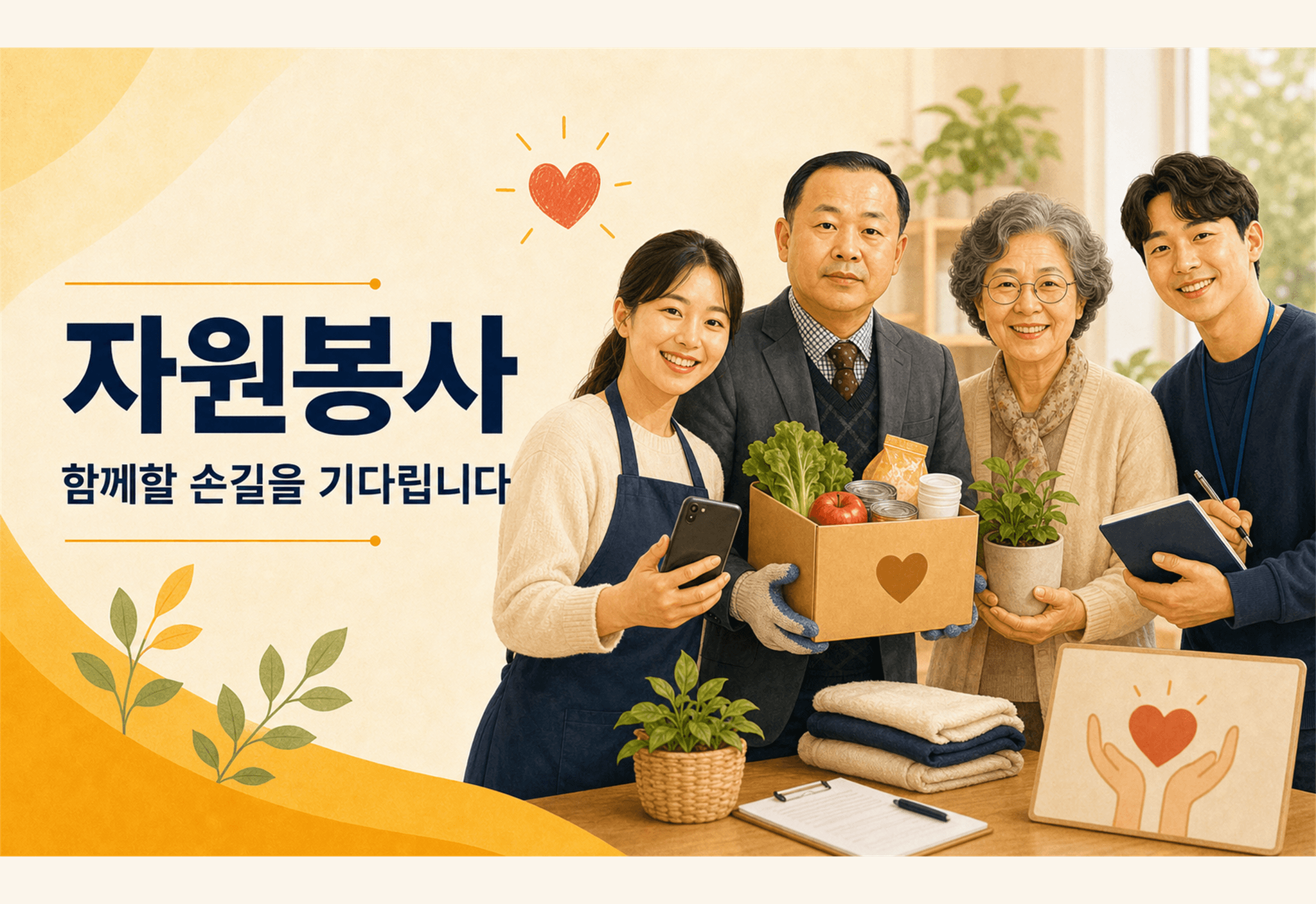 강사·보조강사·봉사자 모집 안내 이미지